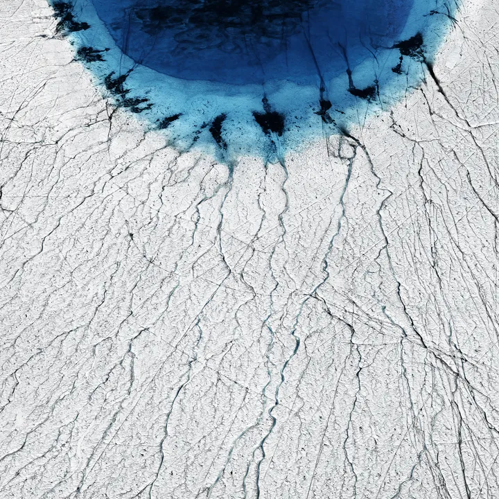 Photographie fonte des glaces au Groenland de Timo Lieber